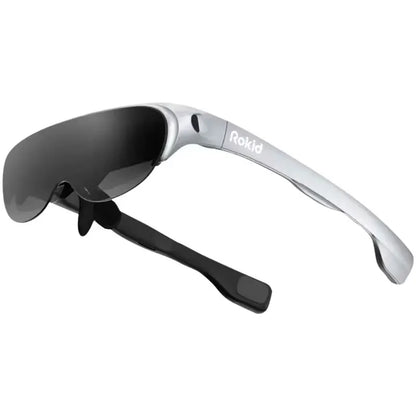 Nouvelles lunettes AR 3D Rokid Air pliables VR intelligentes, écran de 120", double affichage OLED 1080P, champ de vision de 43° et réglage de la dioptrie de 0° à -500°.